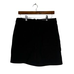 Maeve Anthropologie mini formal skirt  in‎ color black size 14